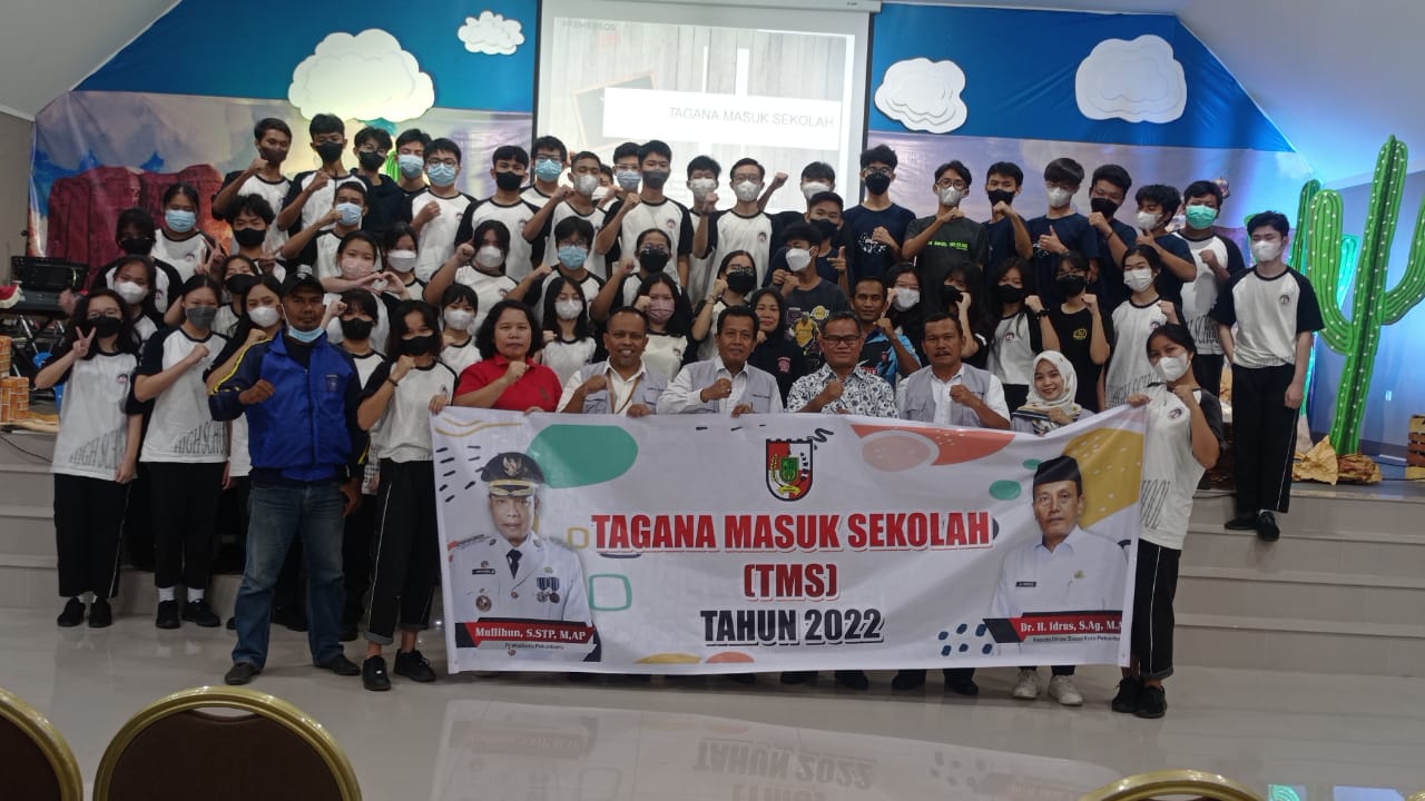 Dinsos Pekanbaru Taja Kegiatan TMS di SMA Kalam Kudus