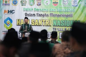 Gubri Hadiri Dzikir Bersama dan Sarasehan Hari Santri Nasional di Kota Dumai