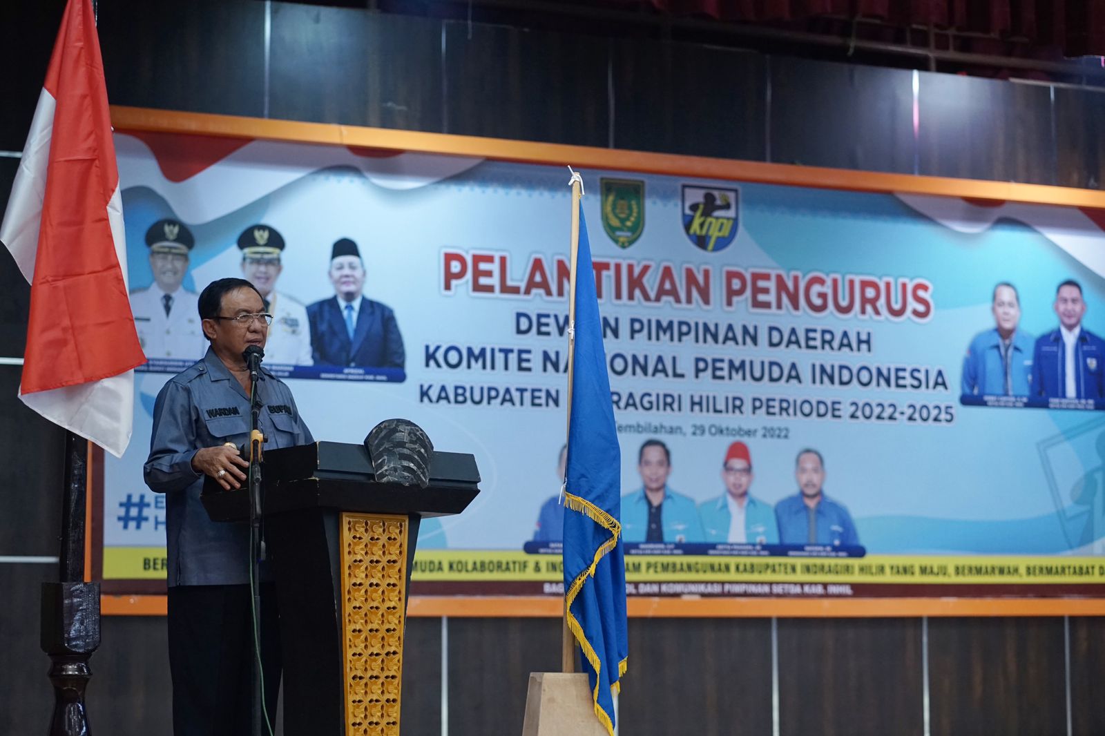 Bupati Wardan Minta KNPI Berkreasi Gali Potensi Daerah