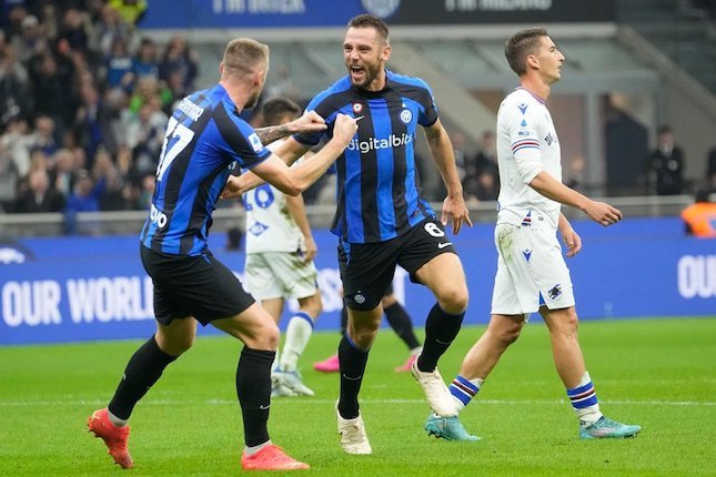 Serie A: Inter Milan Bungkam Sampdoria dengan Skor 3-0