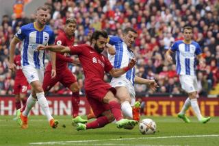 Tuan Rumah Liverpool Ditahan Imbang Brighton dengan Skor 3-3