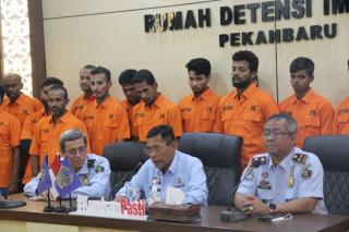 43 WN Bangladesh Kembali Diamankan di Rudenim Pekanbaru