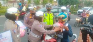 Hari Pertama Operasi Zebra Lancang Kuning, 46 Pemotor Ditilang di Wilayah Rumbai