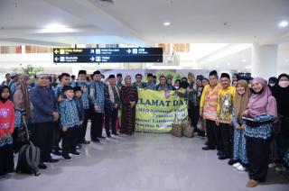54 Kalifah MTQ Riau Sudah Tiba di Kota Banjarmasin
