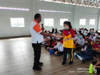 BPBD Sosialisasi Penanggulangan Bencana di SMP dan SMA Witama