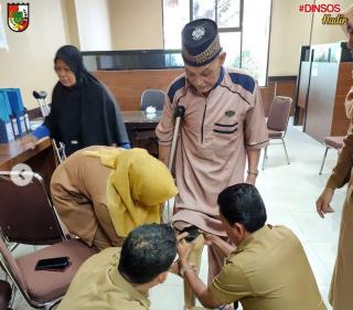 Dinsos Sudah Salurkan 4 Kaki Palsu untuk Penyandang Disabilitas di 2022