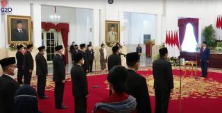 Presiden Jokowi Lantik Anggota Dewan Pengawas dan Badan Pelaksana BKPH