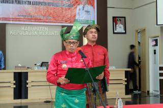 Bupati Adil Lantik Pejabat di Meranti, Ada Pesan Khusus untuk Kepala Disdukcapil