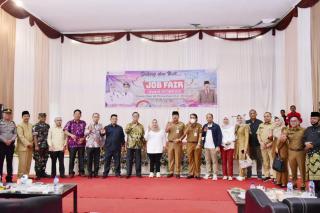 Ribuan Pencaker Antusias Ikuti Job Fair Pemkab Bengkalis di Mandau