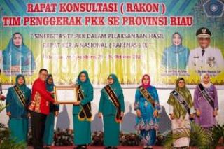 Bunda PAUD Provinsi Riau Raih Penghargaan dari Kemendikbudristek RI