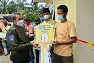 Selama Empat Tahun, 3.925 Rumah Layak Huni Dibangun di Riau