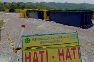 Progres Jalan Tol Bangkinang - Pangkalan Capai 65 Persen