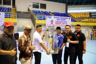 Sekda Kampar buka Secara Resmi Turnament Futsal Forkot Cup III 2022