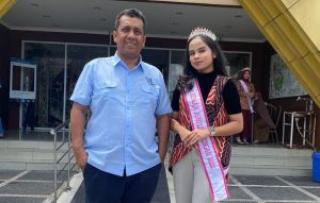 Dispar Riau Dukung Keyla Diajang Pemilihan Puteri Remaja Tingkat Nasional