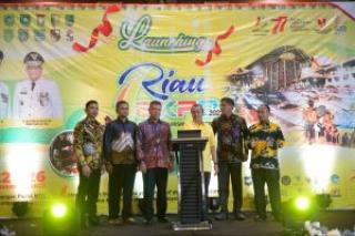 Gubri Syamsuar Resmi Launching Riau Expo 2022