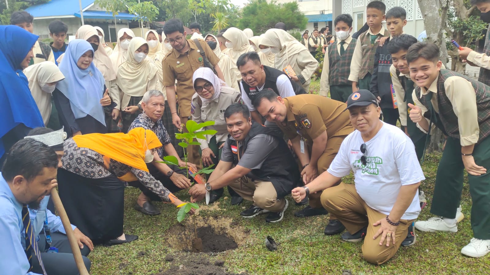 BPBD Pekanbaru Edukasi Pelajar SMP dan SMA As-Shofa terkait Mitigasi Bencana