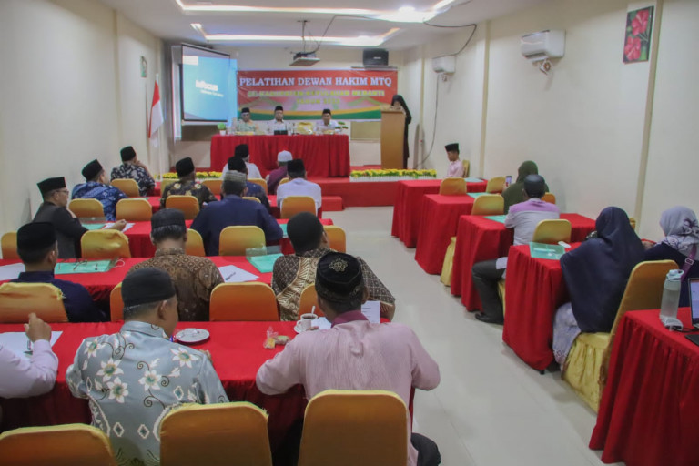 LPTQ Gelar Pelatihan Dewan Hakim MTQ se-Kabupaten Kepulauan Meranti