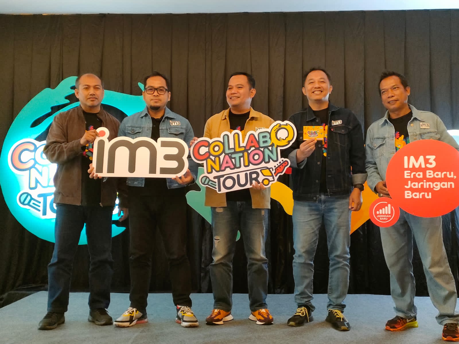Rayakan Era Baru, Jaringan Baru, Collabonation Tour Hadir Menyapa Warga Kota Pekanbaru