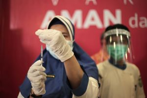 4,9 Juta Penduduk Riau Sudah Divaksinasi Covid-19