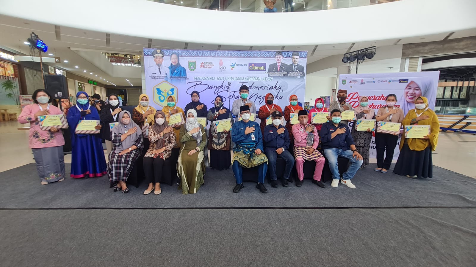 Sempena HKN, Sekdako Dumai Buka Turnamen Domino