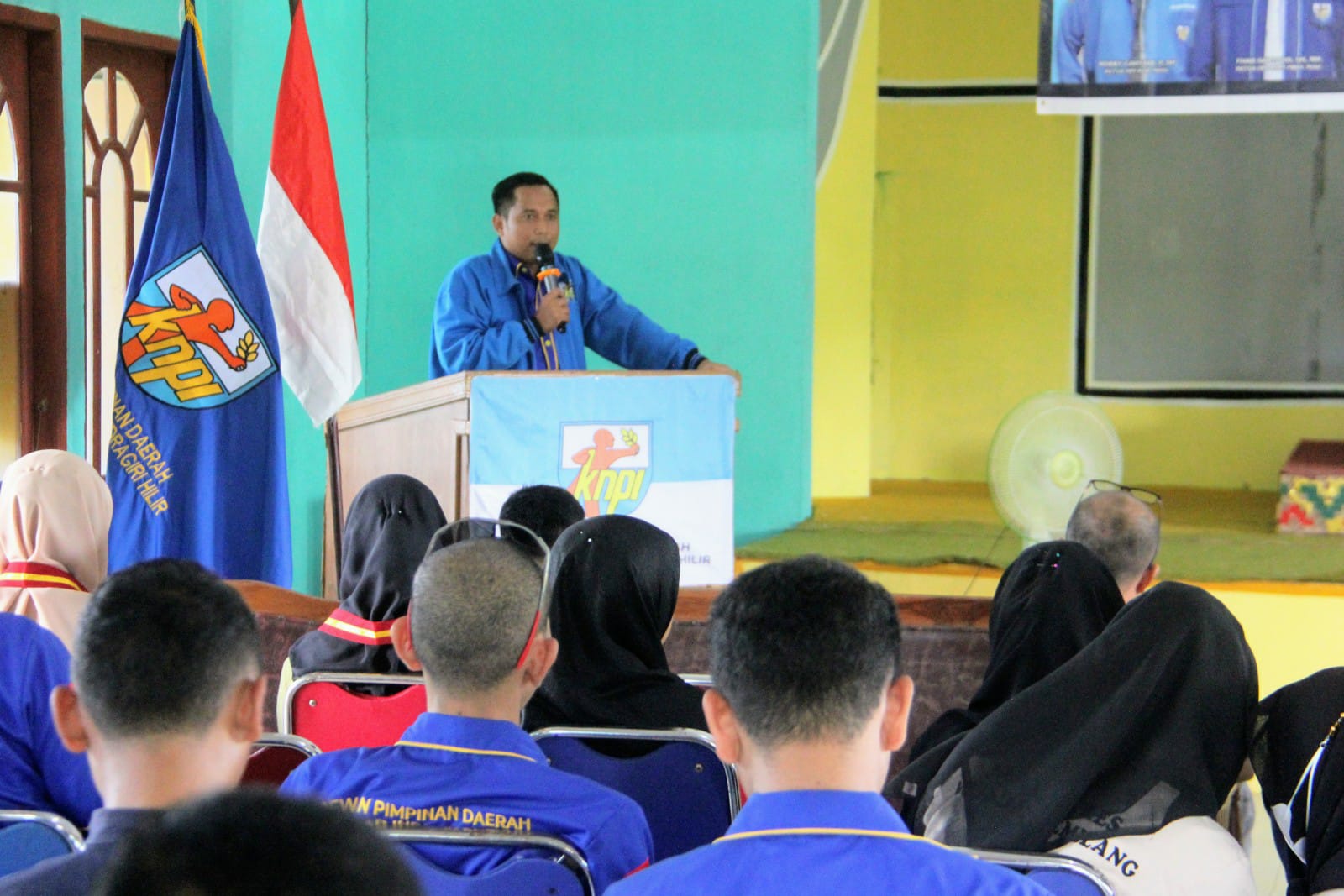Usai Dilantik, Ketua KNPI Inhil Langsung Gelar ToT