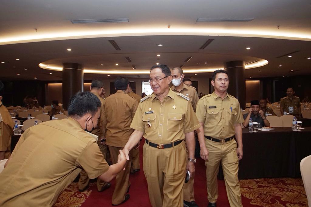 Bupati Wardan Hadiri Rakor Bersama Menteri Dalam Negeri