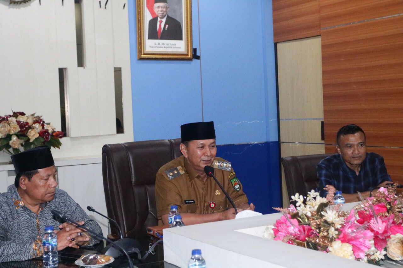 Wabup Indra Gunawan Buka Rakor Pelaksanaan Forus Khusus TJSP SPBU Bersama Perusahaan di Rohul