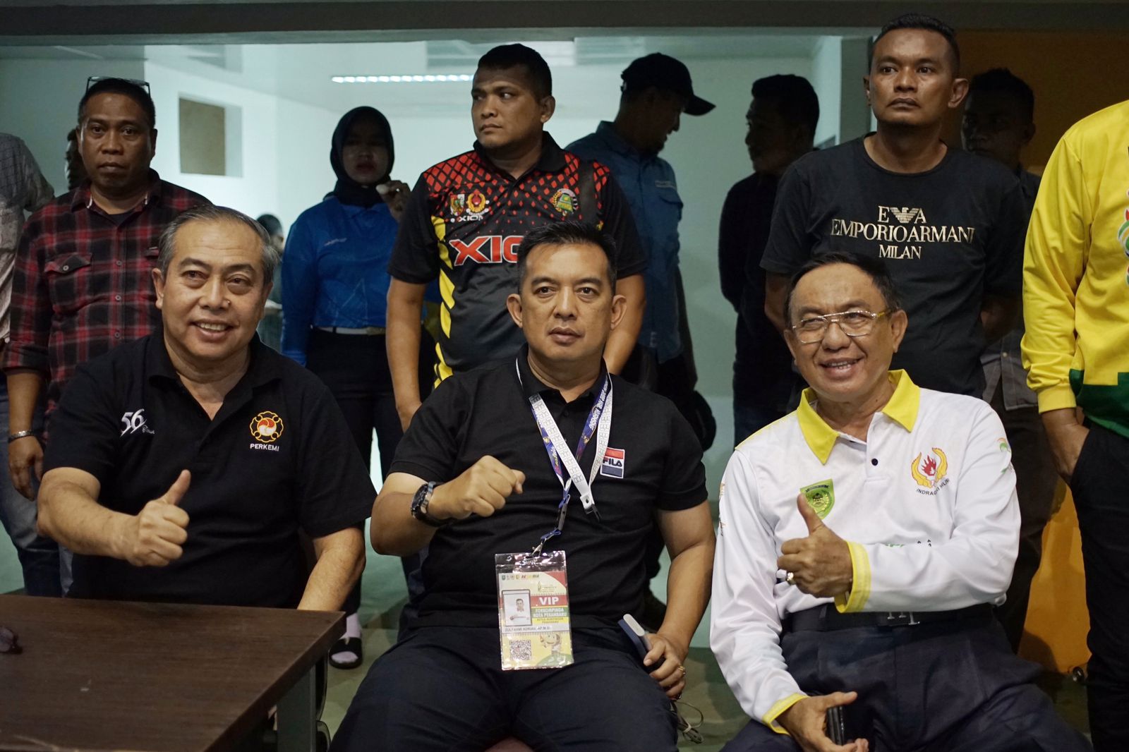 Semangati Atlet Porprov Inhil 2022, Bupati Wardan Hadir Langsung di Kuansing