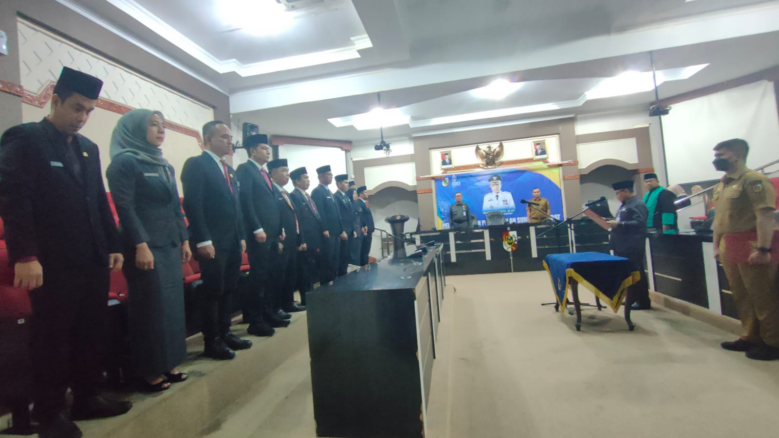 Kepala BKP-SDM Pekanbaru Lantik 11 Pejabat Eselon III