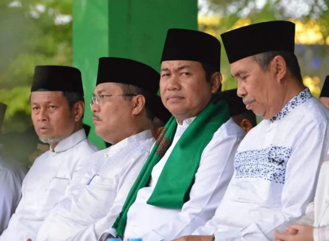 Ketua DPRD Riau Yulisman Hadiri Peringatan Hari Santri 2022