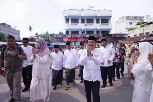 Peringati Hari Santri, 431 Ponpes se-Riau Gelar Pawai di Indragiri Hulu