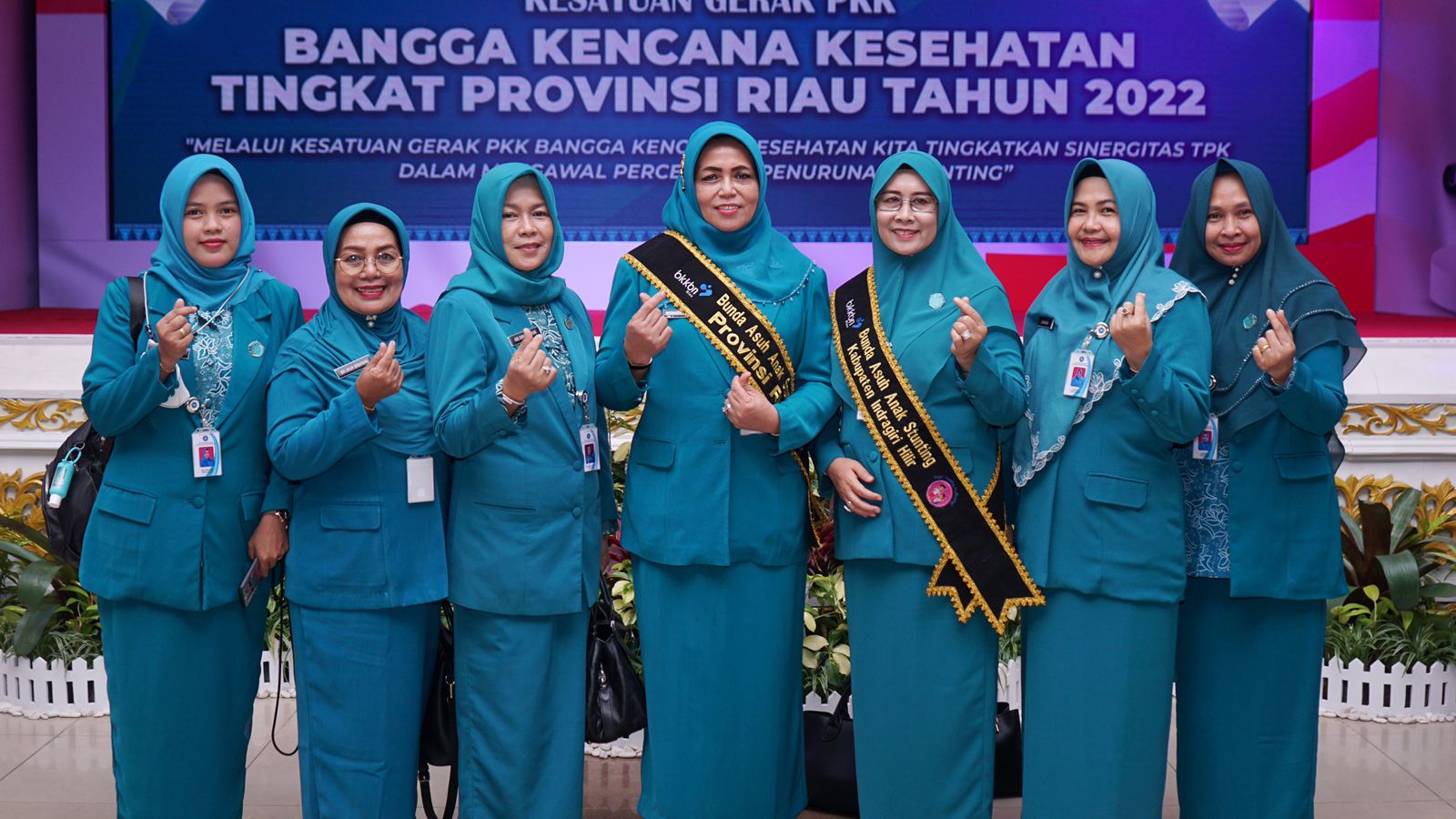 Ketua TP PKK Inhil Hj.Zulaikhah Wardan Dikukuhkan Sebagai Bunda Asuh Anak Stunting