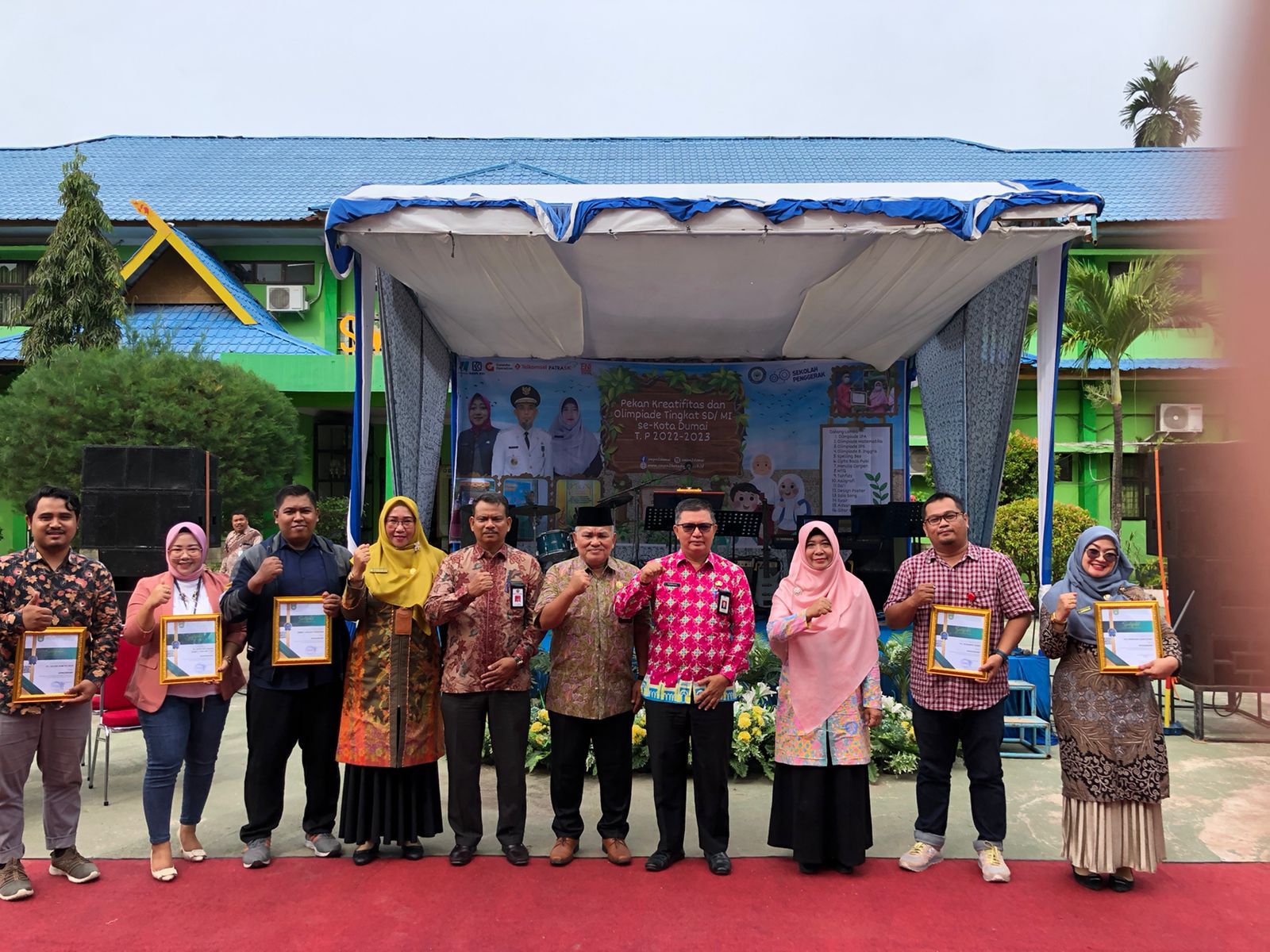 771 Pelajar Ikuti Pekan Kreatifitas dan Olimpiade Tingkat SD dan MI se-Kota Dumai