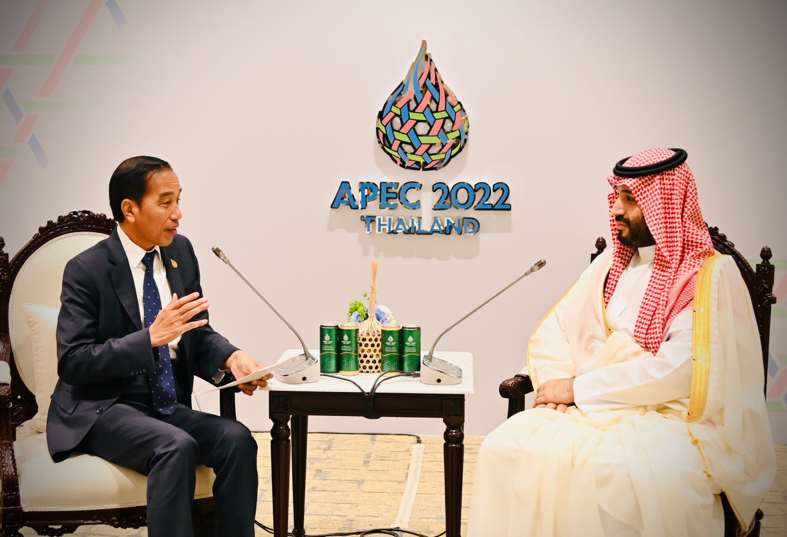 Presiden Lakukan Pertemuan dengan PM Arab Saudi MBS