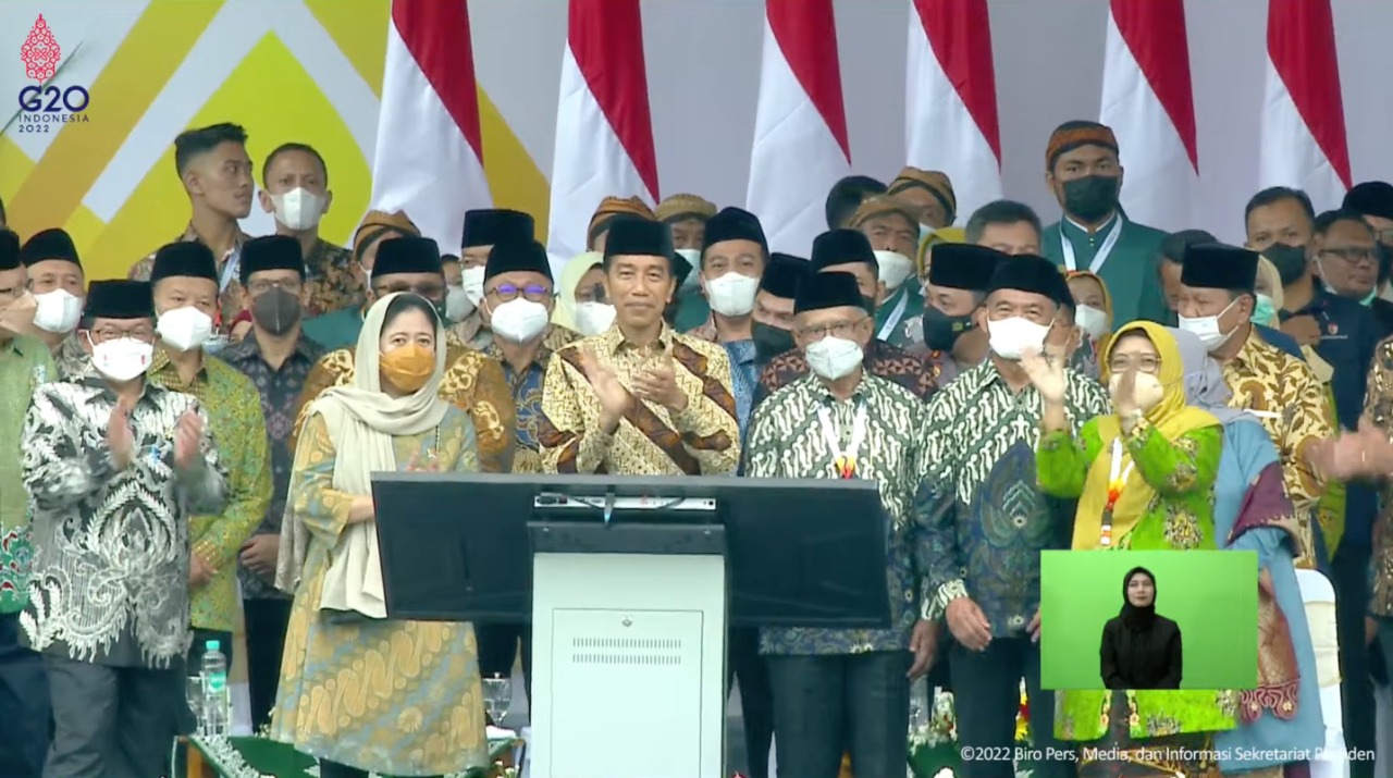 Presiden Jokowi Buka Muktamar ke-48 Muhammadiyah dan Aisyiyah di Solo