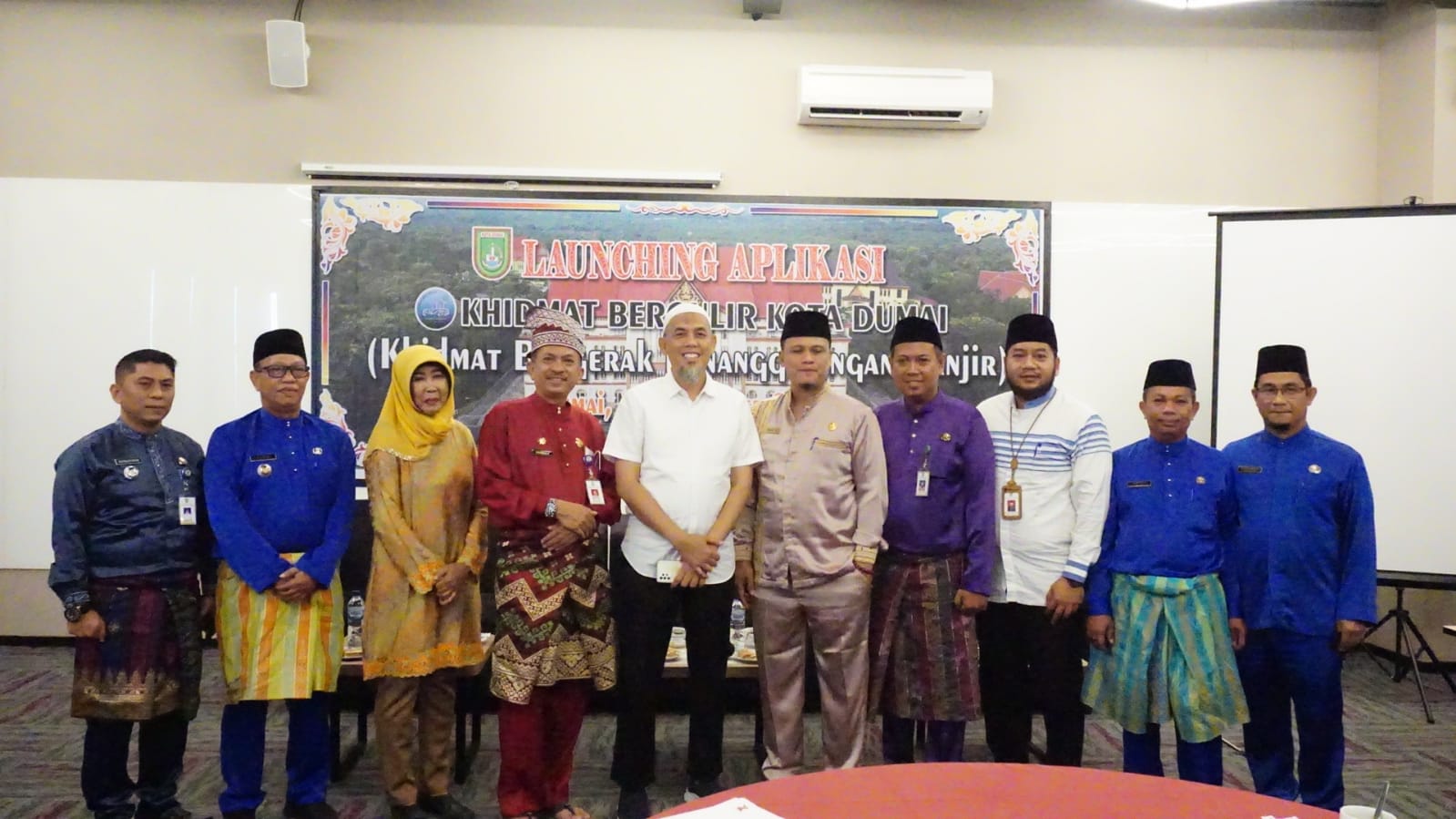 Wako Dumai Luncurkan Aplikasi 