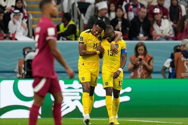 Piala Dunia 2022: Tuan Rumah Qatar Kalah dari Ekuador dengan Skor 0-2