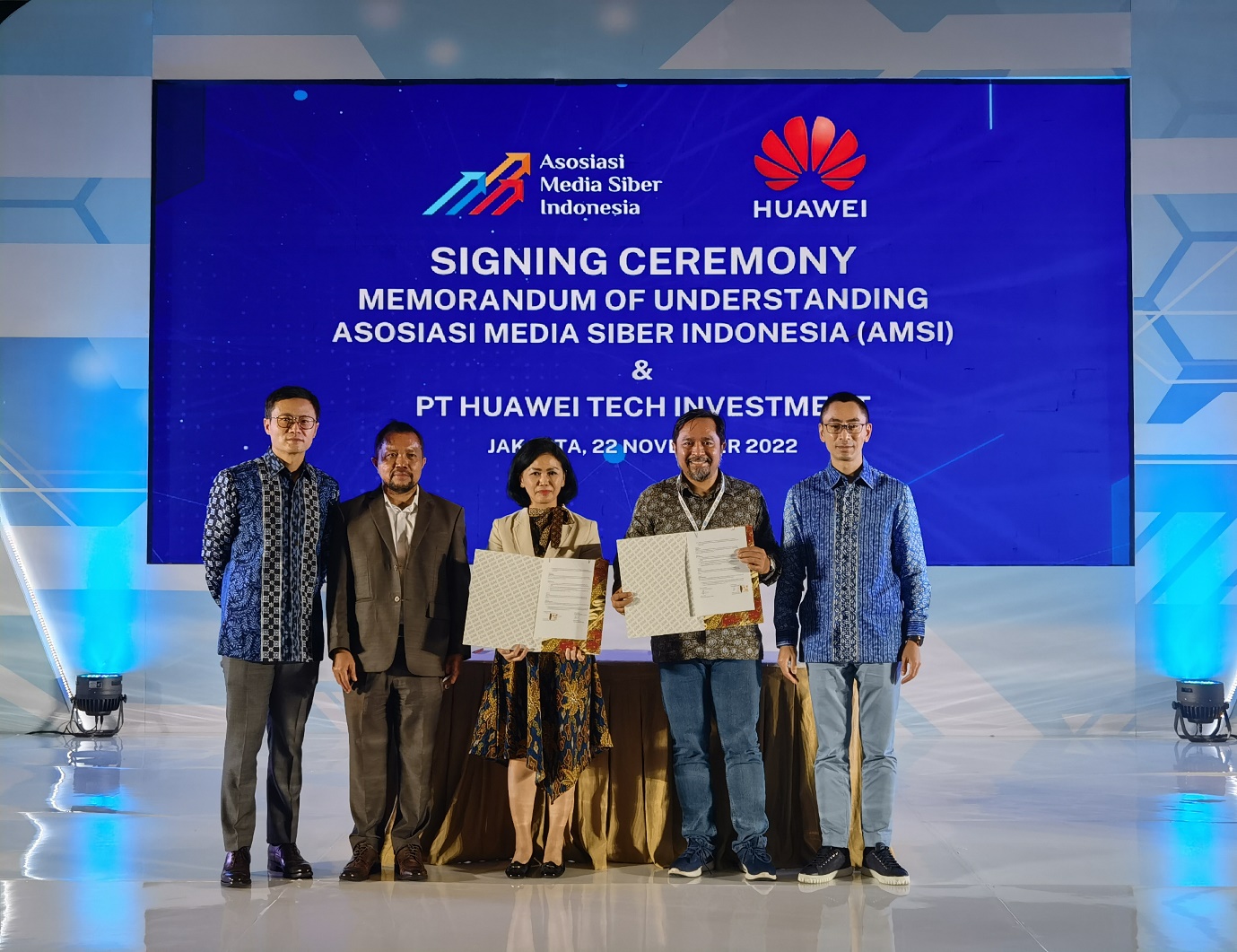 HuaweiÂ dan AMSI Jalin Sinergi Tingkatkan Kecakapan Digital Media Siber di Indonesia