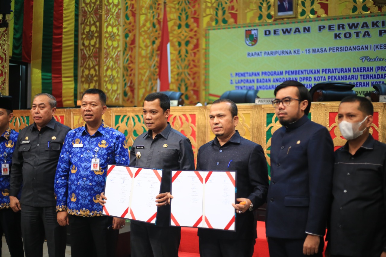 APBD Pekanbaru Disahkan Rp2,699 Triliun