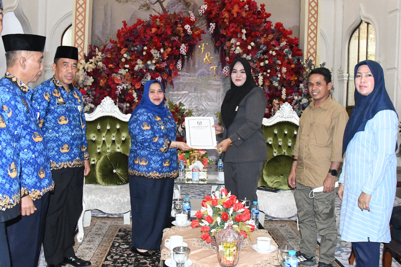 Bahas Tahapan Pemilu 2024, Bupati Kasmarni Terima Audiensi KPU Bengkalis