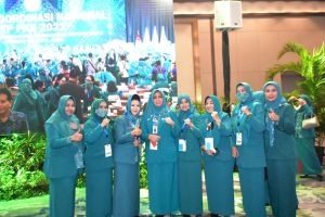 Dibuka Ibu Iriana Jokowi, Ketua TP PKK Provinsi Riau Hadiri Rakornas PKK 2022
