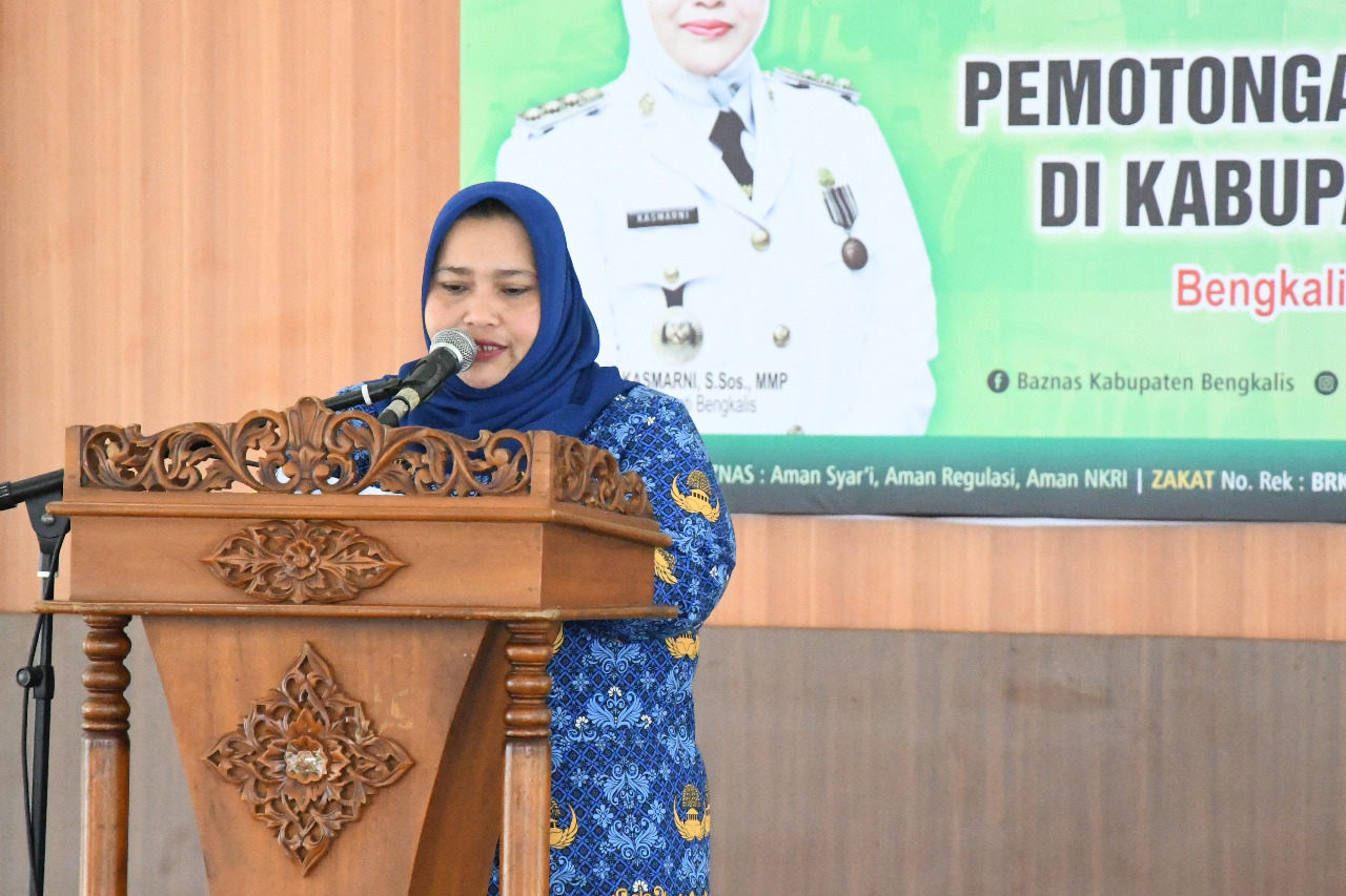 Bupati Kasmarni Dukung Penerapan Payroll Sistem Pengumpulan Zakat Bagi ASN di Bengkalis