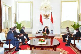 Presiden Jokowi Terima Delegasi Boeing International