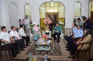 Bupati Bengkalis Terima Audiensi Bersama Kadiv Imigrasi Riau