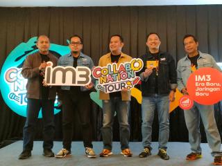 Rayakan Era Baru, Jaringan Baru, Collabonation Tour Hadir Menyapa Warga Kota Pekanbaru