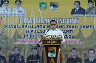 Hadiri Pelantikan IKMR dan IWMR, Bupati Meranti: Di Mana Bumi Dipijak di Situ Langit Dijunjung