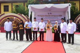 Bupati Bengkalis Hadiri Milad IKHD ke-40 di Pondok Modern Al Jauhar IKHD Duri