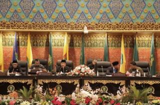 DPRD Riau Gelar Rapat Paripurna Pengesahan Ranperda dan APBD 2023