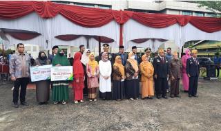 Peringati Hari Pahlawan, BP Jamsostek Cabang Inhil Serahkan Santunan Kematian dan JHT Rp 89,9 Juta