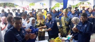 DPD Nasdem Pekanbaru Meriahkan HUT ke 11 Sekalian Panaskan Mesin Politik